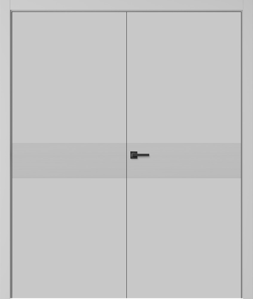 Event 2 — Yatay çizgili panel · Çift kanat