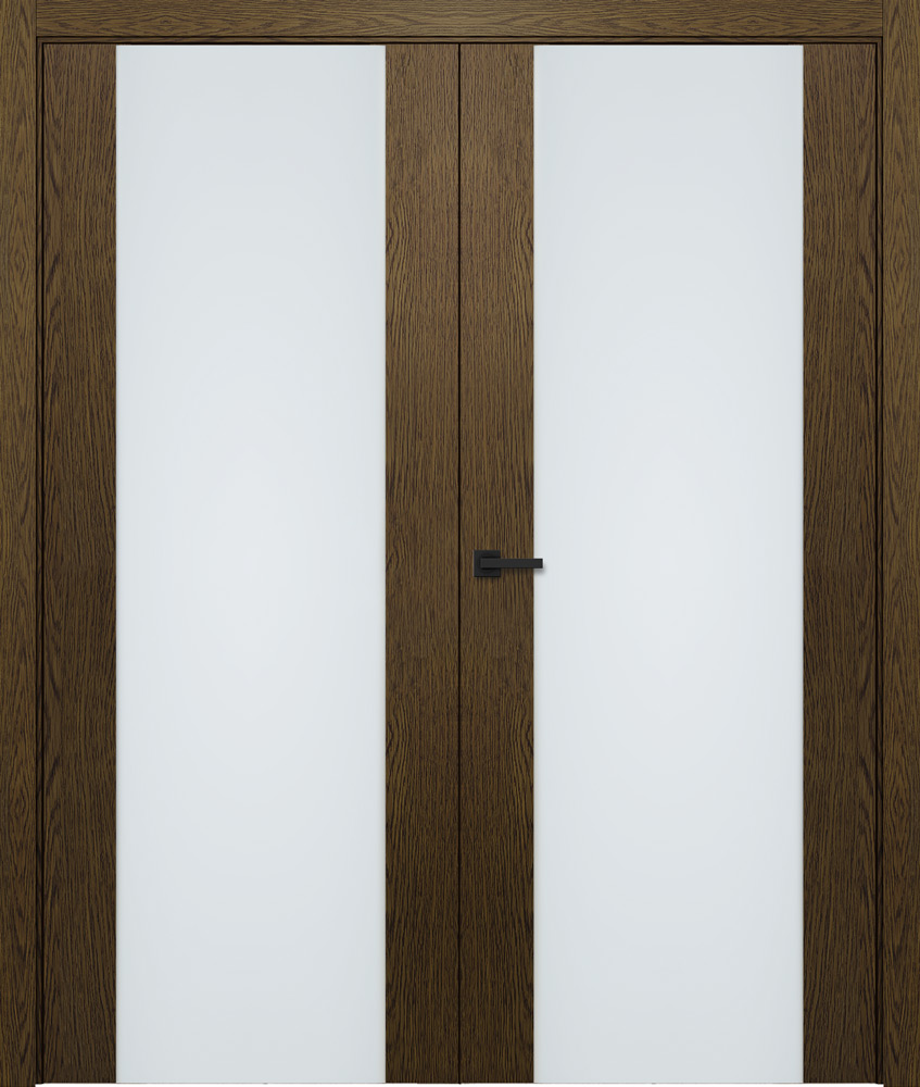 Linewood 1-202 — Camlı · Ahşap görünüm · Çift kanat
