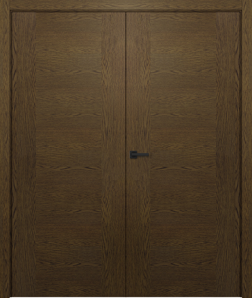 Linewood Lux — Yatay ve dikey ahşap desen · Çift kanat